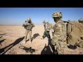 Marines train with International Security Assistance Forces