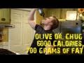 Furious Pete - CHUGGING A BOTTLE OF OLIVE OIL *VIEWER DISCRETION IS ADVISED*