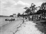 Rose bay, circa 1900 HMAS Tingira, named after an Aboriginal word for 'open sea' was moored in Rose Bay from 1912 to 1927. It was used to train over 3,000 Australian sailors, many for service in World War 1.