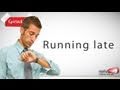 Daily Video vocabulary - Daily English Vocabulary - E01 - Running late