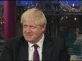 Boris Johnson's awkward moments on the Late Show with David Letterman