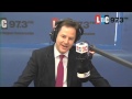 Boris Ambushes Nick Clegg Live on LBC