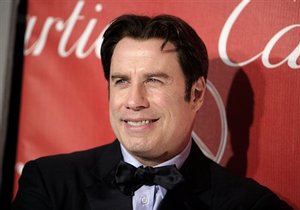 Actor John Travolta arrives at the 19th annual Palm Springs International Film Festival Awards Gala in Palm Springs, Calif., Saturday, Jan. 5, 2008.