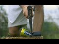 Axe Through a Deodorant Can - The Slow Mo Guys