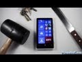 Nokia Lumia 920 Hammer & Knife Scratch Test