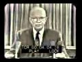 Eisenhower's Farewell Address Jan 17, 1961 Pt 1 www.philipnute.com