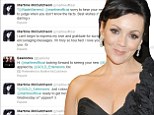 'I'm so touched': Martine McCutcheon thanks fans for their support after she's declared bankrupt over 187k debt