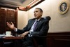 File - President Barack Obama holds a National Security Staff (NSS) meeting with Vice President Joe Biden in the Situation Room of the White House, Dec. 7, 2012.