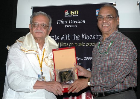 Poet, Lyricist, Writer, Director, Shri Gulzar.