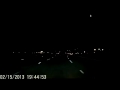 New Meteor fireball Over San Francisco California sky - Official video !! Good Angle view 15/02/2013