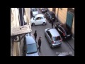 Italy's worst driver on the road (Parking Fail in Naples)