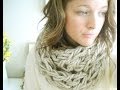 How to Arm Knit - The Fastest Way to Knit a Chunky Scarf! UPDATED