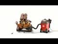 WALL•E and the vacuum cleaner