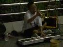 Brilliant street musician in Osaka, Japan こまつ