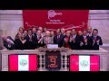 Peruvian Government and Business Officials ring the NYSE Opening Bell