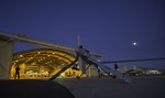 File - A U.S. Air Force MQ-1 Predator unmanned aerial vehicle assigned to the California Air National Guard's 163rd Reconnaissance Wing undergoes a postflight inspection at the Southern California Logistics Airport in Victorville, Calif., Jan. 7, 2012.