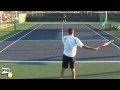 Robin Soderling and Marin Cilic Warm Up -- Indian Wells Pt. 01