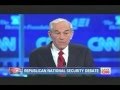 Ron Paul Highlights - CNN National Security Debate