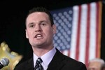 Pittsburgh Mayor Luke Ravenstahl proclaims victory in the Pittsburgh mayoral election