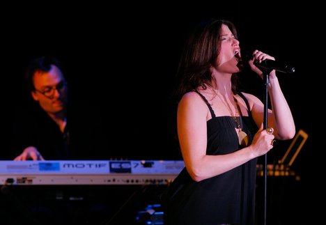 Idina Menzel during her, "I Stand" tour, at the Parker Playhouse, July 25, 2008, in Ft. Lauderdale, Florida