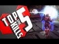 Halo 4 - Top 5 Kills - Gauss Ricochet, and Wraith Backflip!