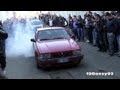 Monza Speed Day 26/02/2012 - Tunnel Sound, Burnouts, Accelerations!!