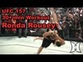 UFC 157: Ronda Rousey's Pre-Fight Open Workout (30+ minutes complete + unedited)