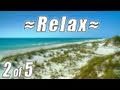 Relaxing FLORIDA BEACHES #2 Ocean Sounds St. Joseph Peninsula + St. George Island for studying