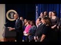 President Obama Makes a Statement on the Fiscal Cliff