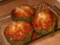 Stuffed Green Bell Pepper Cups