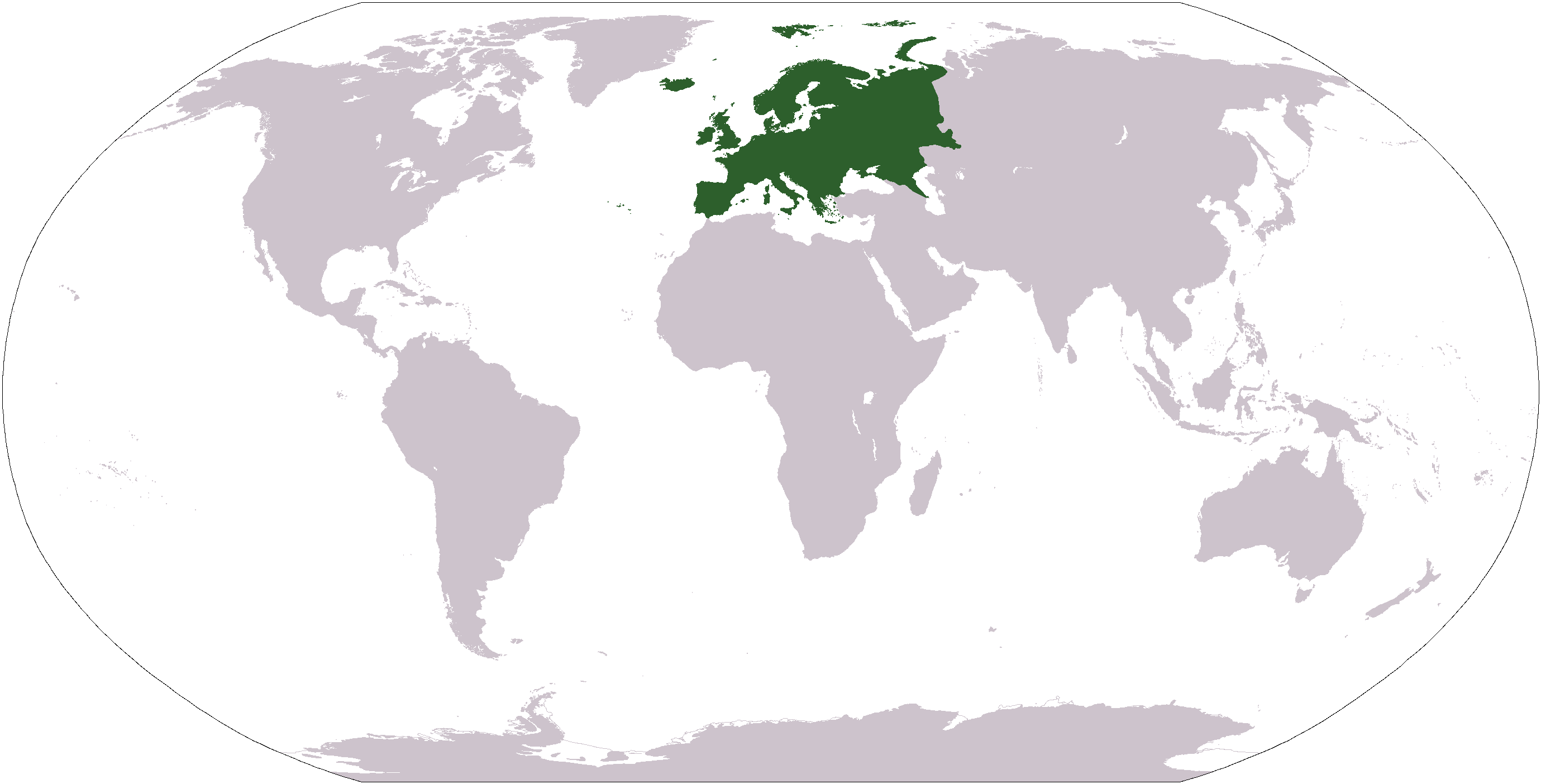 Location of Europe