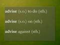 Lesson 1-Advise/Recommend/Suggest-Common Mistakes in English