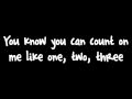 Count On Me - Bruno Mars Lyrics