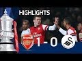 Arsenal 1-0 Swansea - Wilshere goal and full highlights | The FA Cup 3rd Round Replay 2013