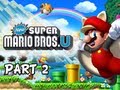 New Super Mario Bros. Wii U Walkthrough - Part 2 Pink Yoshi Let's Play WiiU Gameplay Commentary