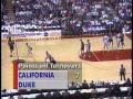 1993 NCAA Tournament - #6 Cal vs. #3 Duke (Full Game)