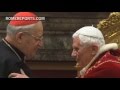 Benedicto XVI se despide de los cardenales que ya están en Roma: Prometo obediencia al nuevo Papa