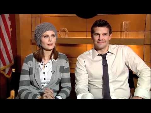 Bones David Boreanaz and Emily Deschanel Interview