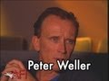 Peter Weller on NAKED LUNCH