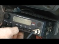 Use of a Mobile Radio, and Squelch Knob