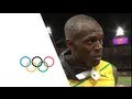 Athletics Men's 100m Final - Usain Bolt wins the Gold Medal - London 2012 Olympic Games Highlights