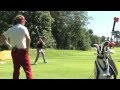 Trick Shot Challenge with Ian Poulter and World Trick Shot Champion Geoff Swain