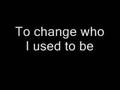 Hoobastank - The Reason lyrics