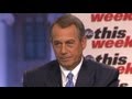 John Boehner 'This Week' Interview: 'What's Balanced About a Budget That Never Gets to Balanced'