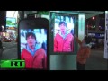 Times Square video screens hacked!