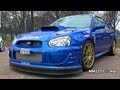 500bhp Subaru Impreza STi Turbo Anti-Lag Backfiring!!