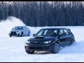 Ice Bowl! - EVO Vs STI Snow Challenge