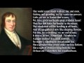 The World Is Too Much With Us by William Wordsworth poem with text