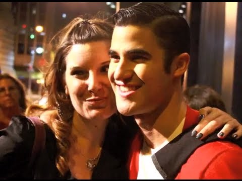 Shoot de GLEE à NYC & rencontre avec Darren Criss! (videos of the shoot at the end!)