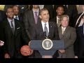 President Obama Welcomes the 2012 NBA Champion Miami Heat